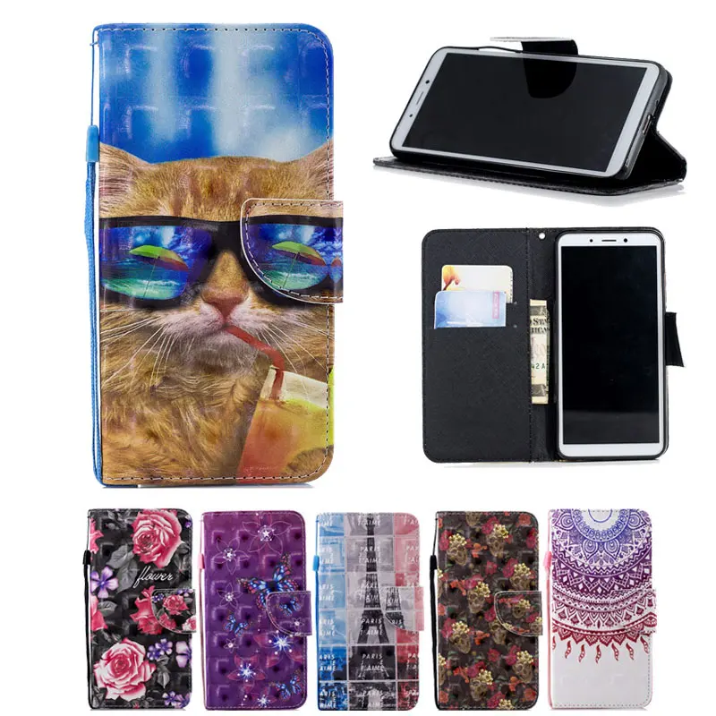 

For Xiaomi Redmi 6A Case Cover PU Leather Magnetic Wallet Phone Case For Xiaomi Redmi 6A 6 A Cover Book Flip Case Redmi6A Fundas