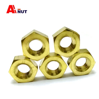 

m1-M20 brass hexagon nuts ,H62 brass nut hex nuts, B004