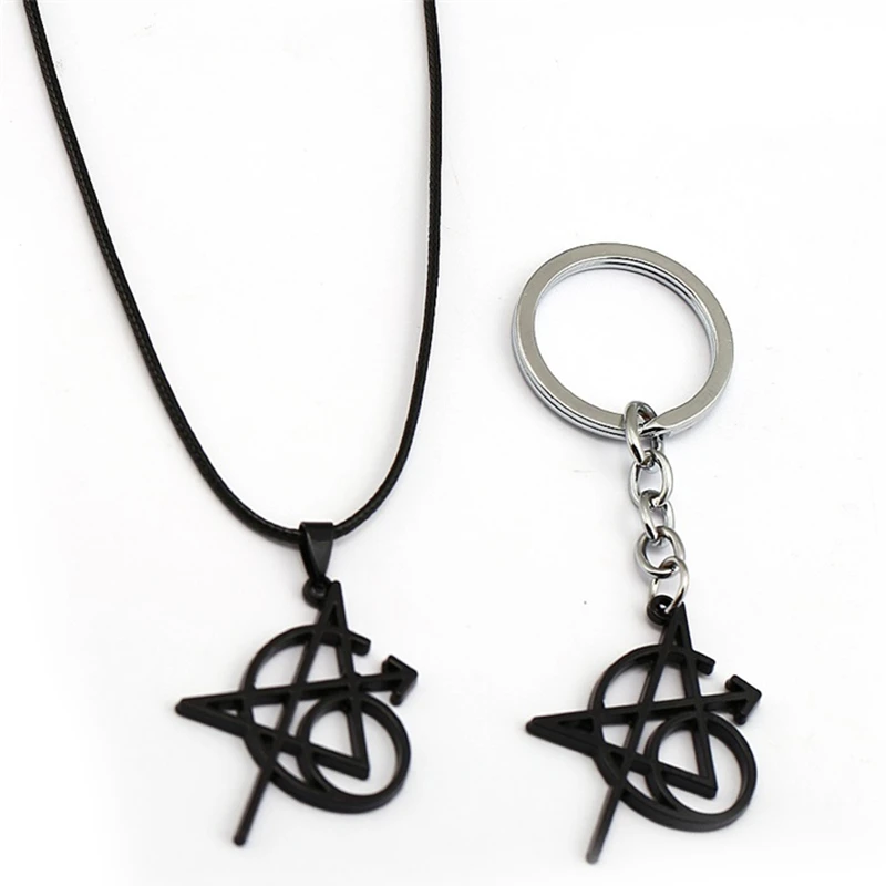 

The Avengers Endgame Logo Pendant Necklace Key Chain Keychain Keyring Cosplay Jewelry