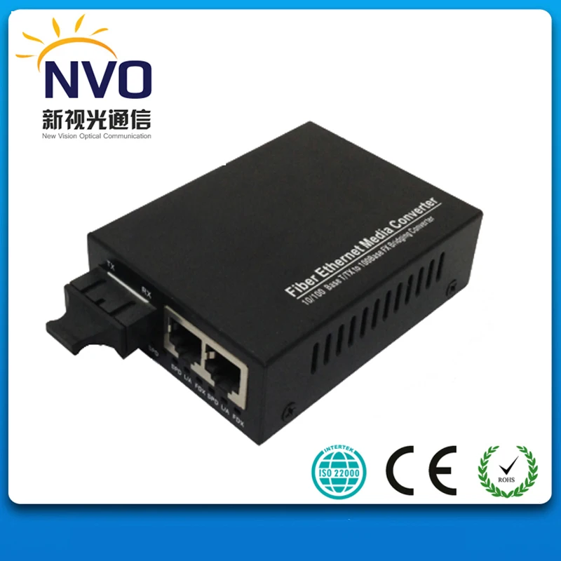 

Free Shipping 10/100M SM Duplex SC External power supply,Euro Charger,2RJ45 20KM Unmanageable Fiber Optical Switch