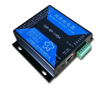 

Industrial grade 4-way network relay module Ethernet relay remote network switch 4-way isolated input