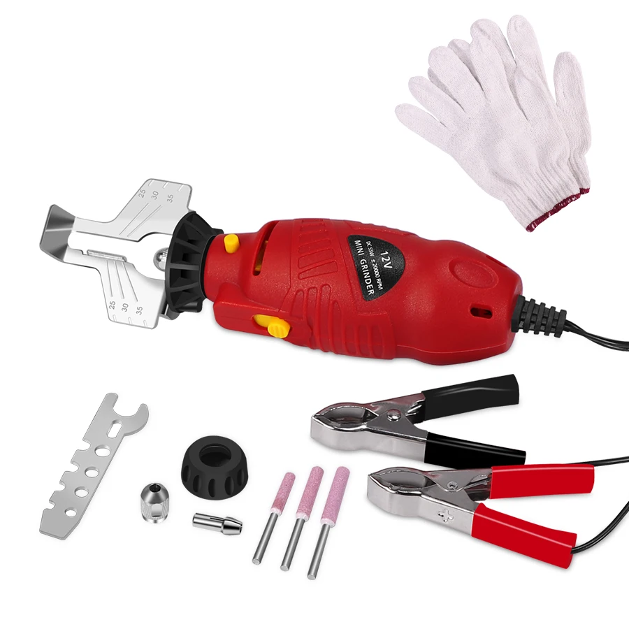 

High Strength Chainsaw Chain 12V Chain Saw Sharpener Grinder Electric Grinder File Tools 850*80*50mm Machine Power Tool
