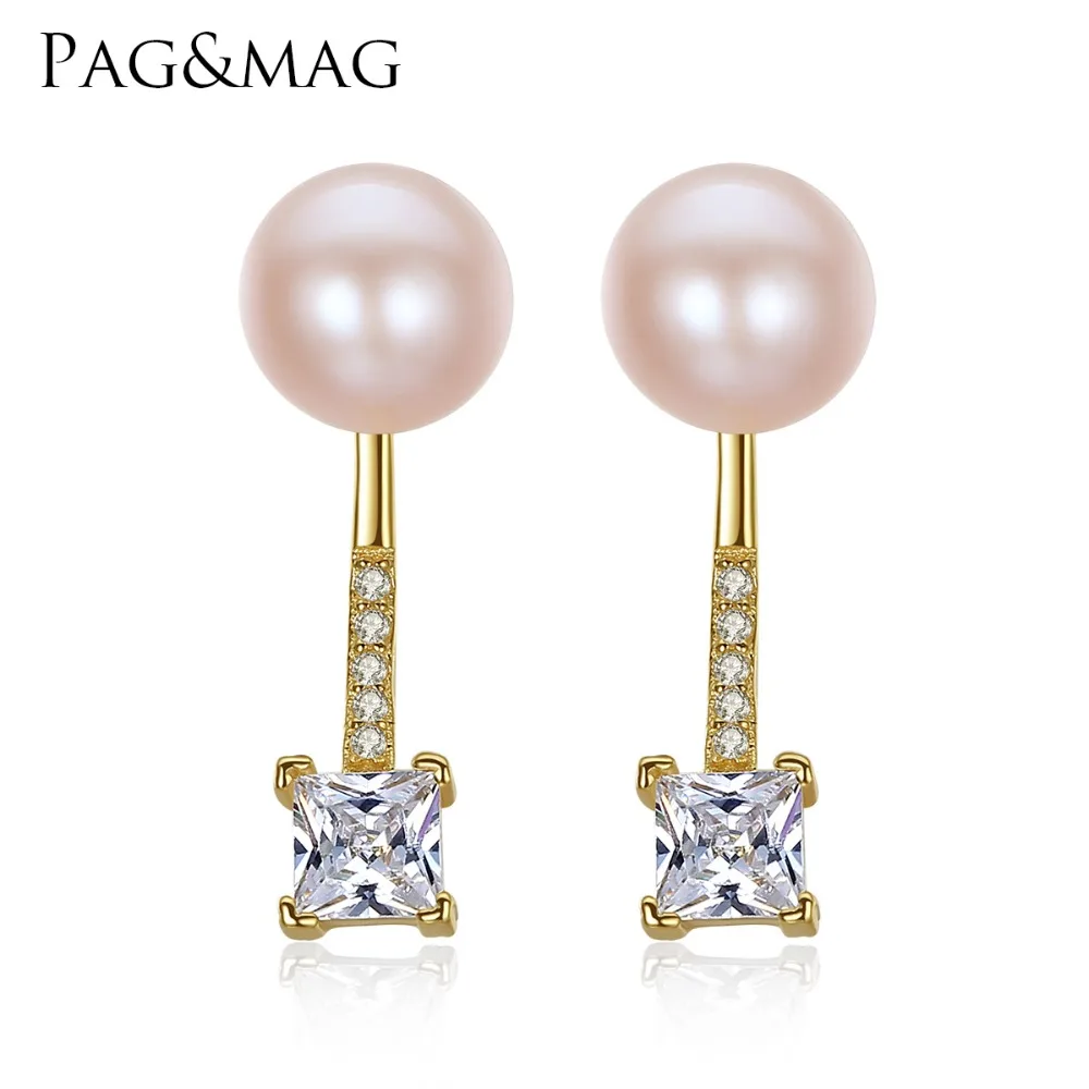 PAG MAG Brand Romantic Silver 925 font b Jewelry b font Two Wearing Methods AAAAA Natural