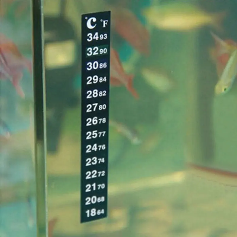 High Quality Durable Aquarium Fish Tank Thermometer Temperature Sticker