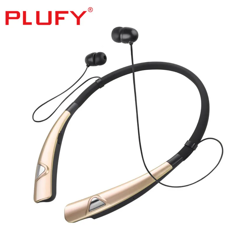 

PLUFY NEW Earphone Wireless Bluetooth Headphone Lightweight Sport Running Earphone Noise Reduction Music Stereo Headset with Mic