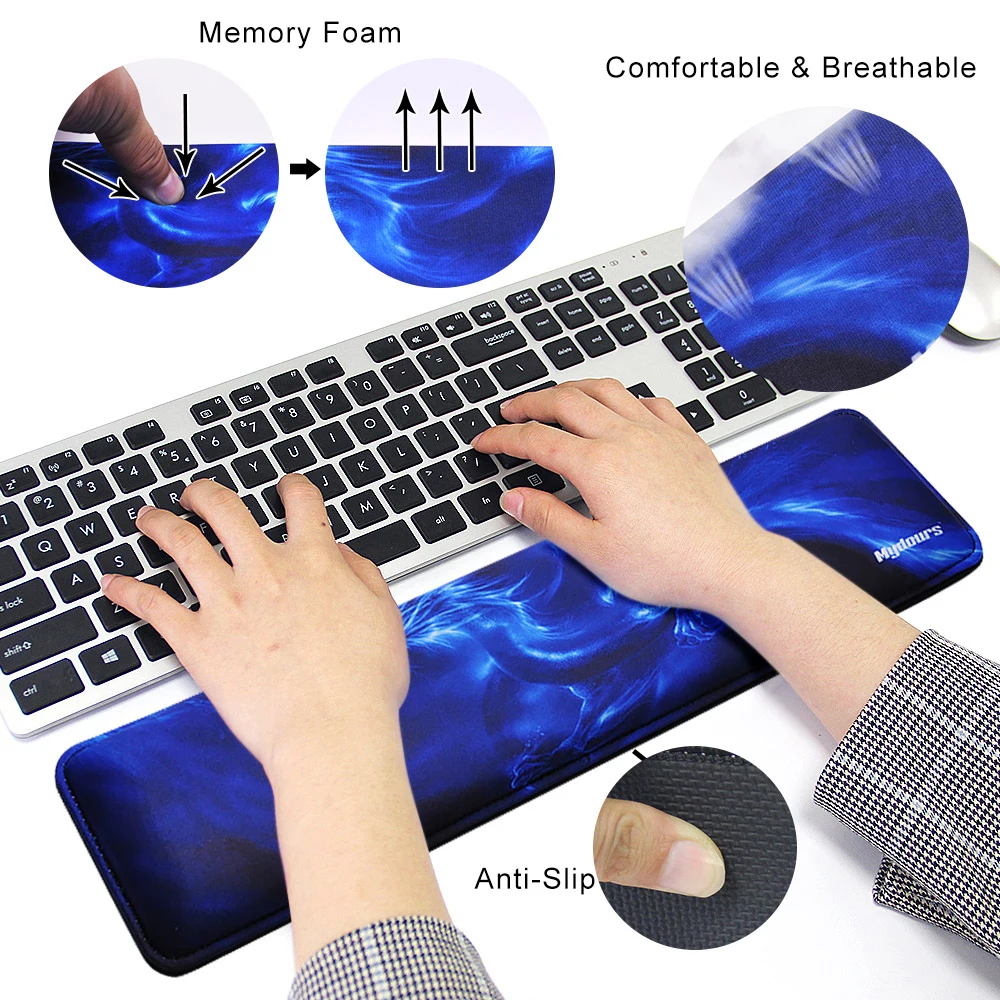 

Hand Wrist Keyboard Support Comfortable Hand Support Wrist Pad for Laptop PC Keyboard Raised Platform Wrist Pad