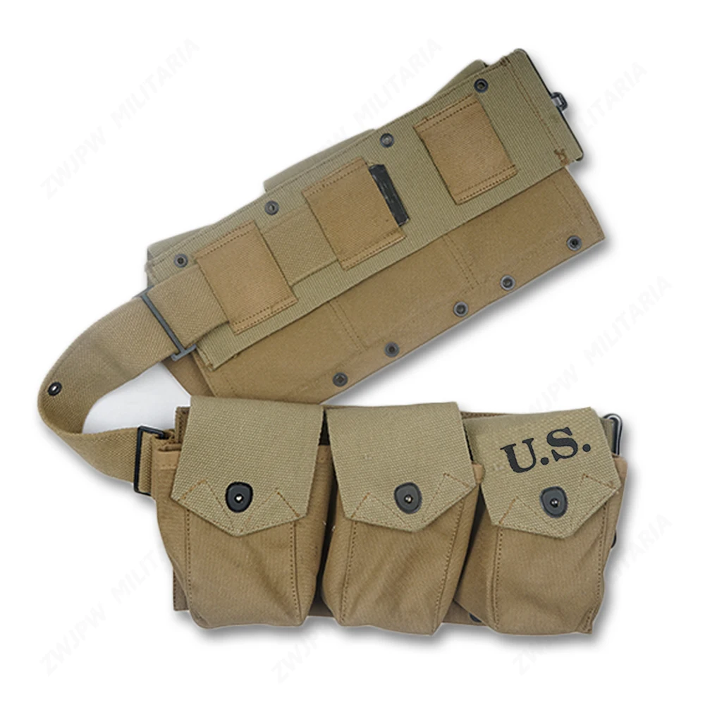 

WW2 US ARMY SIX CELL POUCH US TACTICAL POCKETS PURE RIBBON HIGH QUALITY