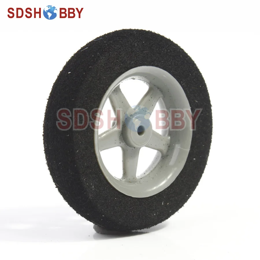 Fielect 4 Inch RC Model Airplane Super Light Sponge Tire Tail