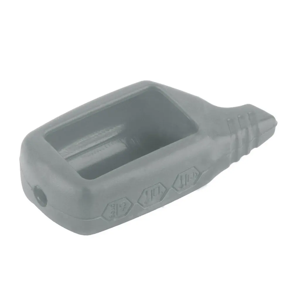 

8 Pcs Grey B9 Mini Silicone Shell Cover for Remote Control Two-way Car Alarm System