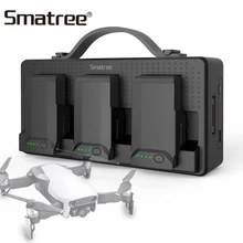 Smatree зарядное устройство для DJI Mavic Air, аккумуляторы для сотового телефона, Ipad, пульт дистанционного управления, 14250 мАч, зарядное устройство, 3 аккумулятора