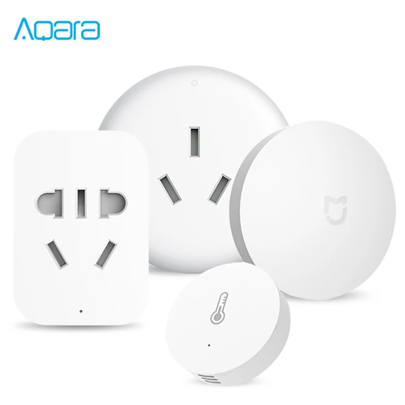 

Xiaomi Aqara Mijia Smart Home Temperature Control Conditioner Controller Temperature Humidity Sensor 2.4G ZigBee Wireless Switch