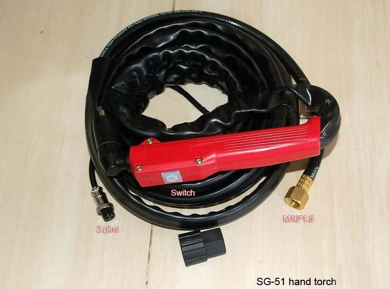 

The best SG51 Cutter Air Torch Plasma Cutter consumables Many people buy 50/60Amp 17 Foot = 5 Meter