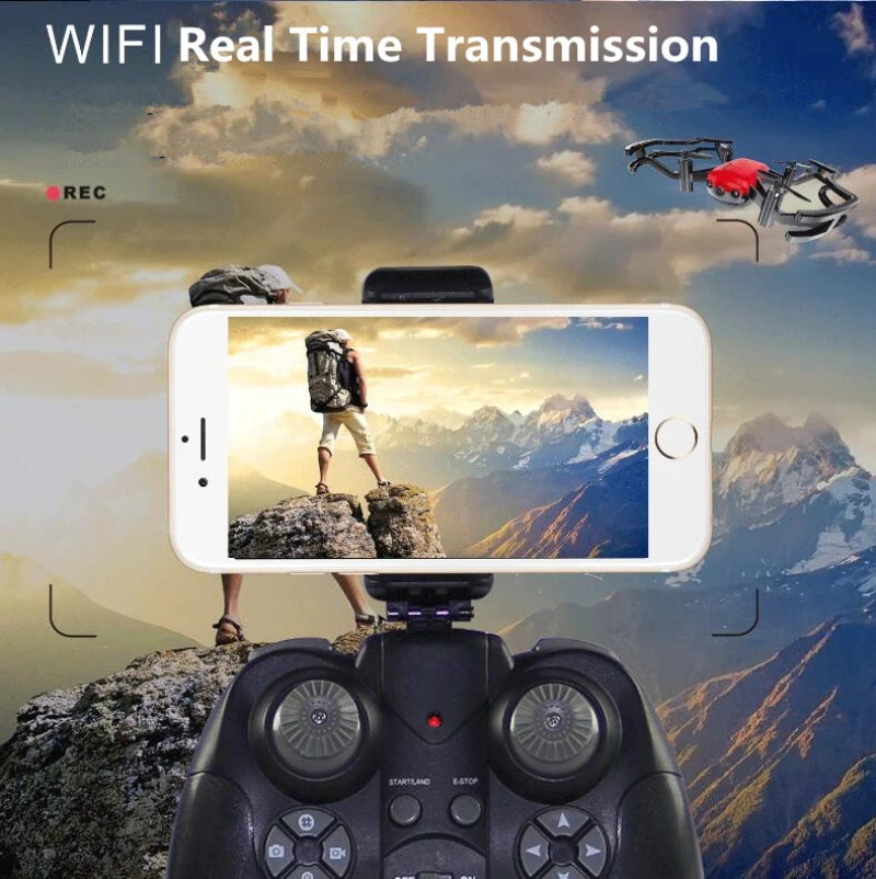 Дрон Selfile с поддержкой Wi-Fi FPV 2 4 ГГц МП | Игрушки и хобби