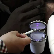 Авто-Стайлинг пепельница для сигарет с светодиодный чехол для Audi все серии Q3 Q5 SQ5 Q7 A1 A3 S3 A4 A4L A6L A7 S6 S7 A8 S4 RS4 A5 S5 RS5 8 T