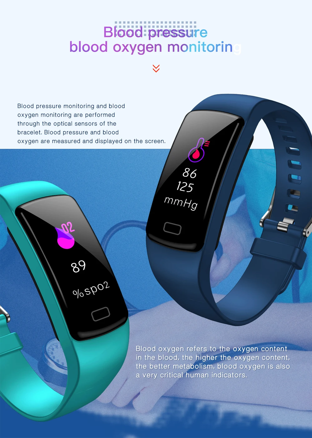 2019 Col Mi Band 3 фитнес-трекер с измерением давления Hey plus умный браслет шагомер спортивные умные часы кровяное давление