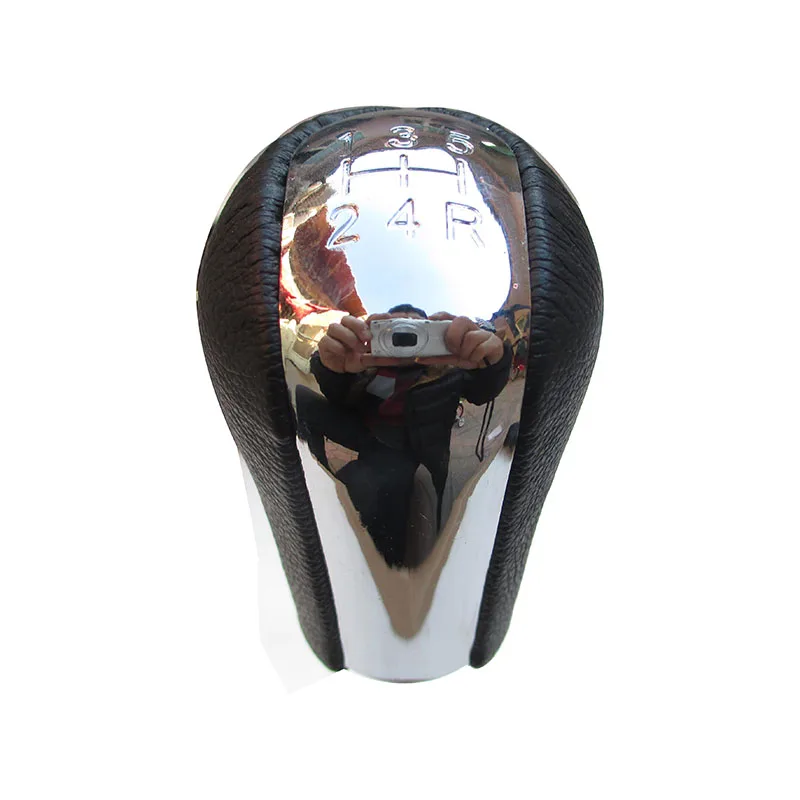 

PU Leather 5/6 Speed Gear Shift Knob Car Gear Shifter Lever Stick Headball for TOYOTA Corolla 10 E11 E12 Verso RAV4 Yaris 92-09