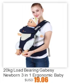 Beth Bear 0-24 Months Baby Backpack Sling Portable Adjustable Buckle Stick Mummy Kangaroo Bag Ergonomic Baby Carrier Backpack