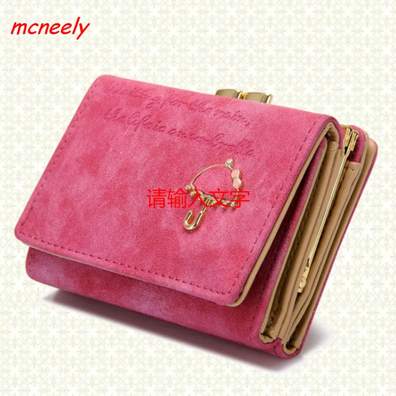 

Gilrs' Short Wallet Women's Wallets Multifunction Lady Mini Purse Card Coin Purse Small Portable Female Card Holder