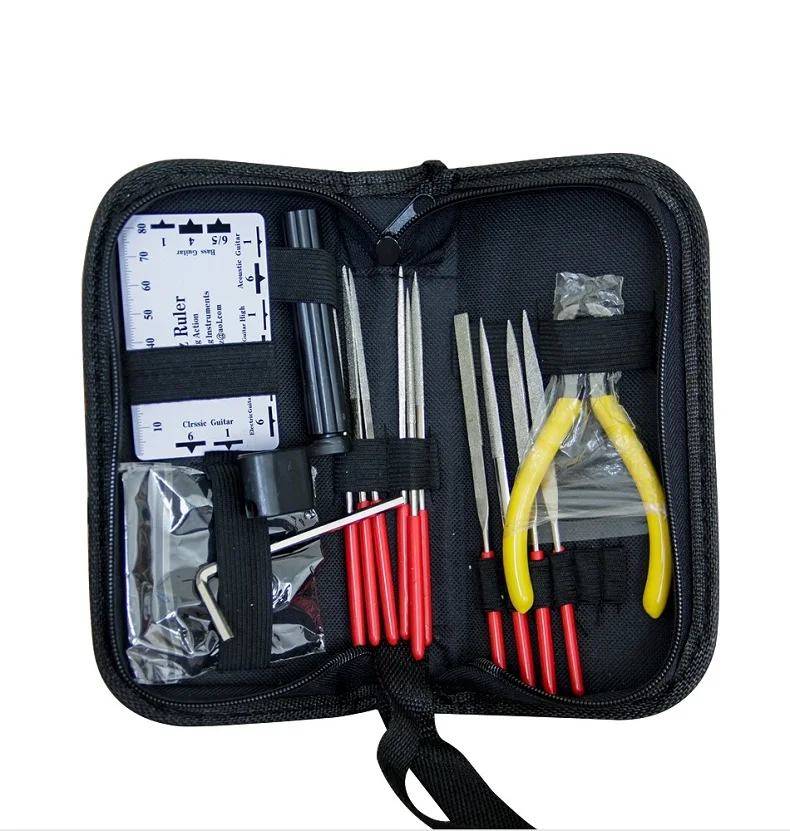 

Guitar Repair Kits Bass Repair Cleaning Kit Ukulele Polish File Tools Professional Tool Guitars Accessories Care Kit