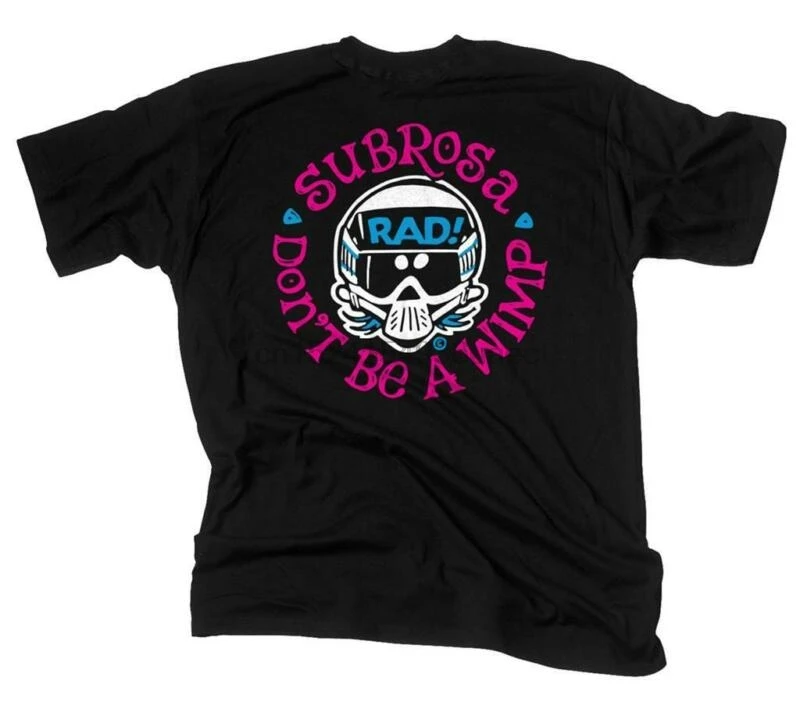 

Subrosa x Radical Rick No Wimps Old School BMX Plus T-shirt Black