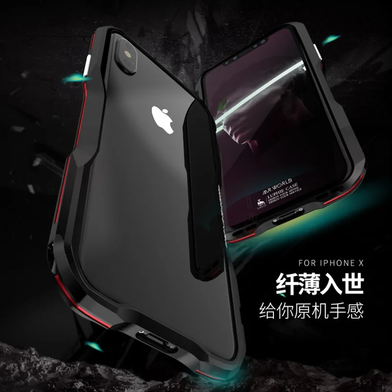 Роскошный Алюминиевый металлический бампер для Apple iPhone 12 PRO Mini 11 Pro 7 8 Plus X XR XS MAX SE 2020