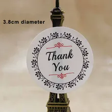3,8 см в диаметре Белый/крафт самоклеющиеся спасибо наклейки этикетки для печати на заказ цена логотипа Экстра печать этикетка 100 шт в партии