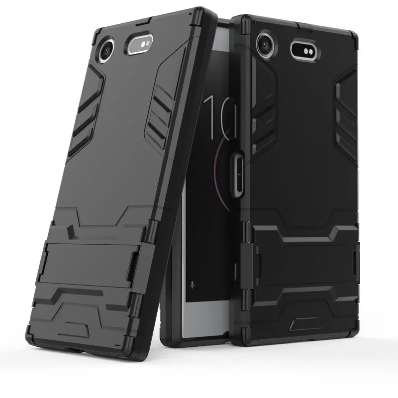 3D Combo Armor Case for Sony Xperia XZ1 Compact G8441 Shockproof Phone