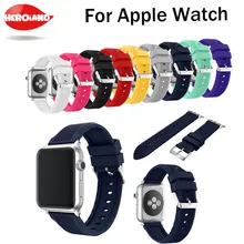 Спортивный силиконовый ремешок для apple watch серии 3/2/1, сменный ремешок для наручных часов, ремешок для часов для apple iwatch, 42 мм, 38 мм