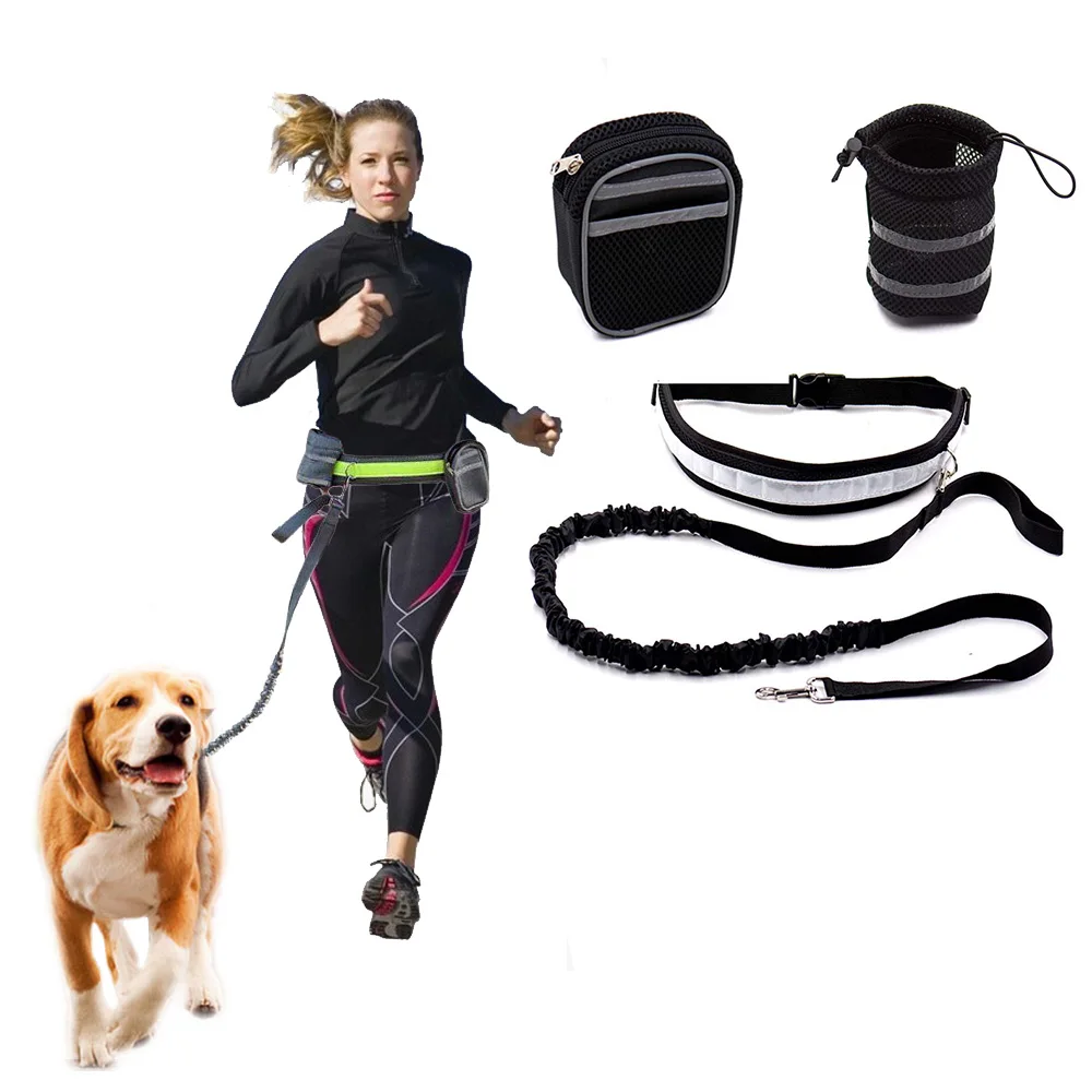 New Pets Dog Leash Coupler Double Dog Walker Lead Elastic Two Dogs