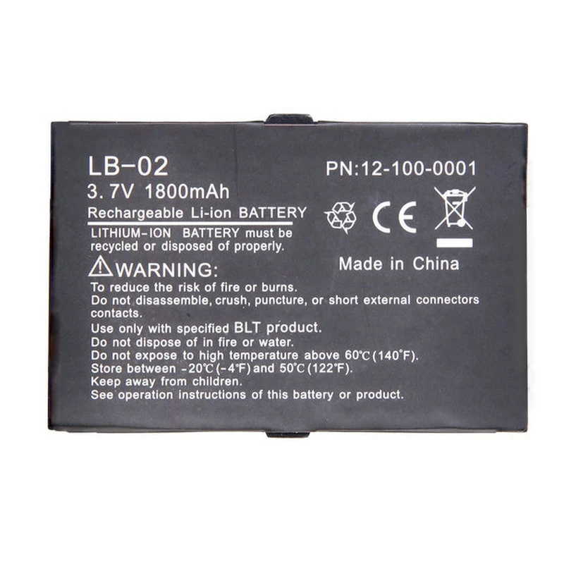 

1800mAh New Vital Signs Monitor battery for BIOLICHT LB-02 A3 A4 A5 A8 A6 12-100-0001