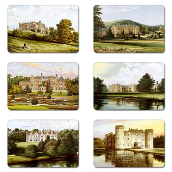 

The UK Scotland Gardens Cool Designs Nature Rubber Table Mouse Pad Laptop Computer Enclosure Mousepad Mat