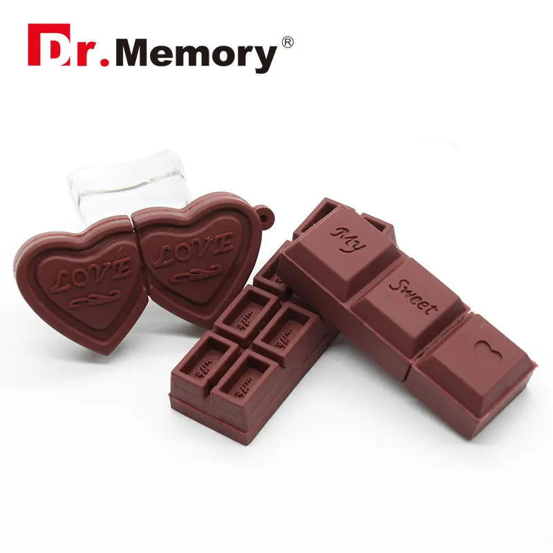Прикольные USB флеш накопители 16 ГБ шоколадное печенье милый Pendrive 64 8 карта памяти