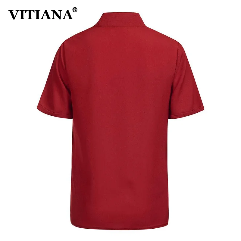 VITIANA Women Casual Chiffon Beach Blouse Summer 2019 Female Black Short Sleeve Stand V-Neck Streetwear Womens Tops and Blouses VITIANA Women Casual Chiffon Beach Blouse Summer 2019 Female Black Short Sleeve Stand V-Neck Streetwear Womens Tops and Blouses