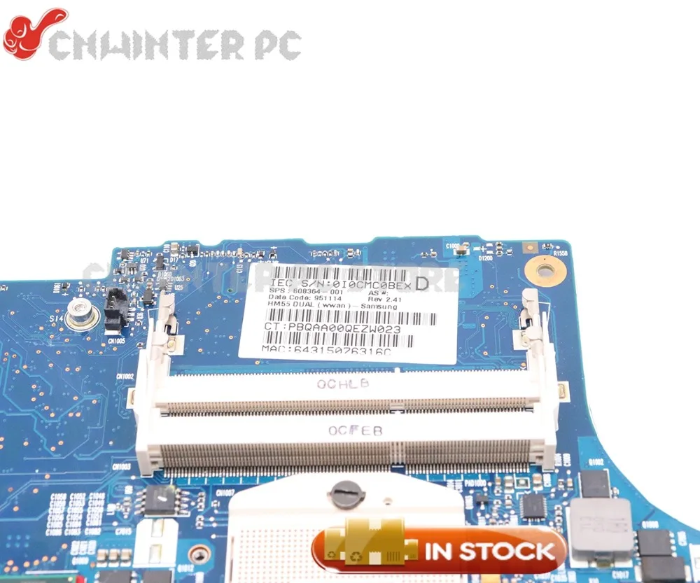 NOKOTION 608364-001 608365-001 6050A2316601-MB-A04 ل HP الحسد 14 14-1000 اللوحة المحمول HD 5650 متر HM55 DDR3 شحن وحدة المعالجة المركزية
