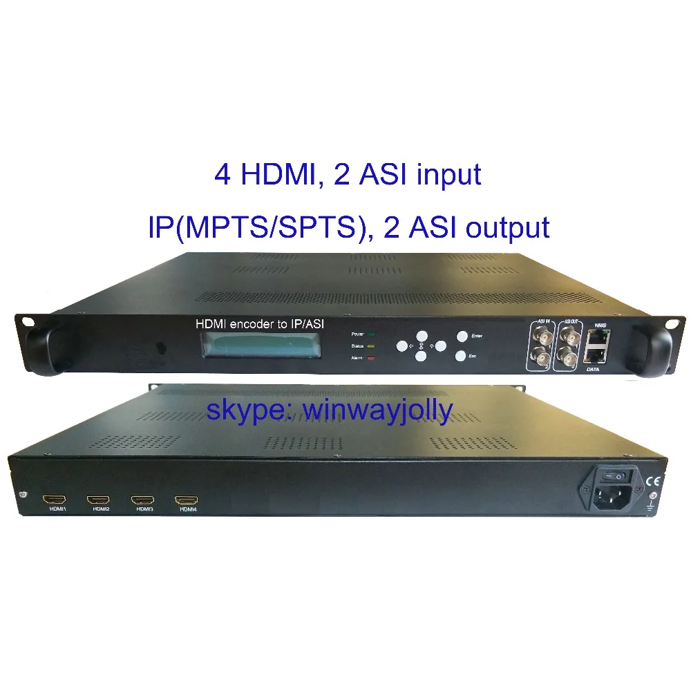 4 HDMI to IP encoder 1080P Multi-Channel encoder HDMI input and IP/ASI output HDMI to ASI encoder IP encoder 4 HDMI to IP encoder 1080P Multi-Channel encoder HDMI input and IP/ASI output HDMI to ASI encoder IP encoder