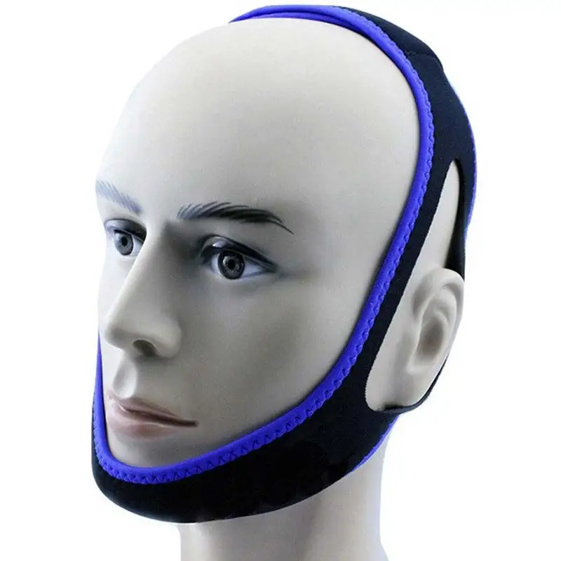 

Anti Snore Chin Strap Adjustable Anti-Snoring Belt Deep Sleep For Men Women Stop Snoring Headband Nasal Snoring Grunting CCP056