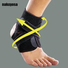 Спортивная баскетбольная регулируемая поддержка лодыжки фиксатор для альпинизма Спорт Уход за ногами защита лодыжки Бокс тайский свободный размер