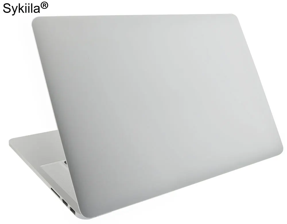 Sykiia для Macbook кожи из углеродного волокна Air 11 13 Pro 13 15 16 retina 12 крышка всего тела Защитная Наклейка Виниловая наклейка серебро