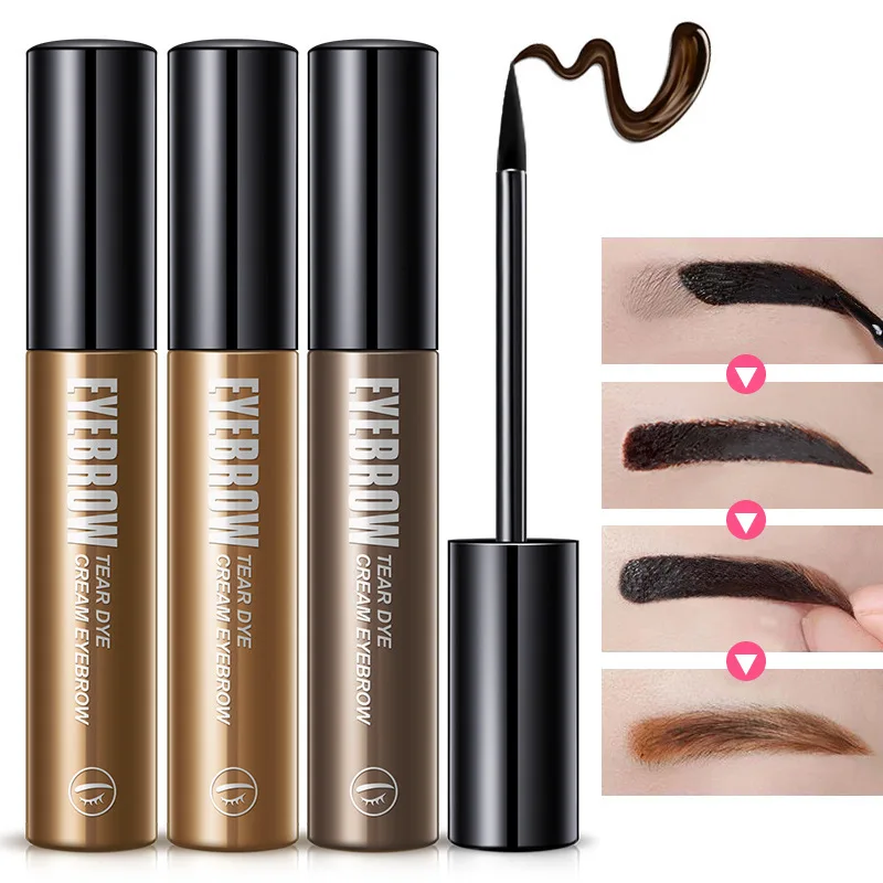 Bioaqua tear dry cream eyebrow natural tattoo makeup tools enhancer Bioaqua tear dry cream eyebrow natural tattoo makeup tools enhancer