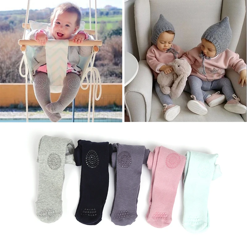 Популярные носки для малышей Одежда на весну и зиму для детей 0-24 месяцев хлопковые колготки принцессы для маленьких девочек зимняя одежда для малышей