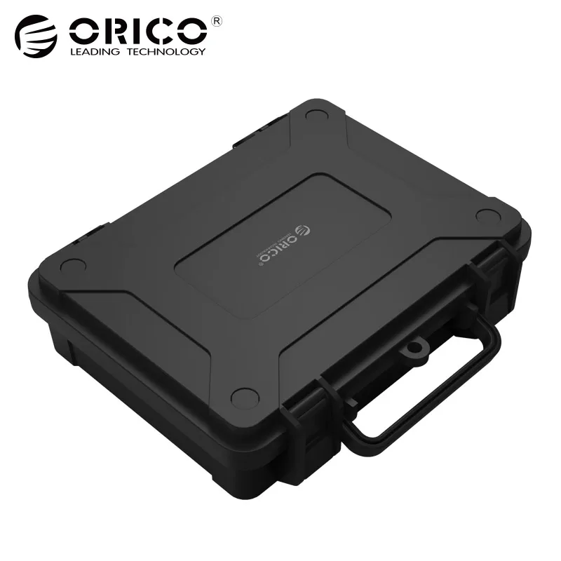

ORICO 3.5 inch HDD Protective Box Waterproof Storage Box with EVA Sponge mat For 3.5inch Hard Disk Drive by Double Snap Design
