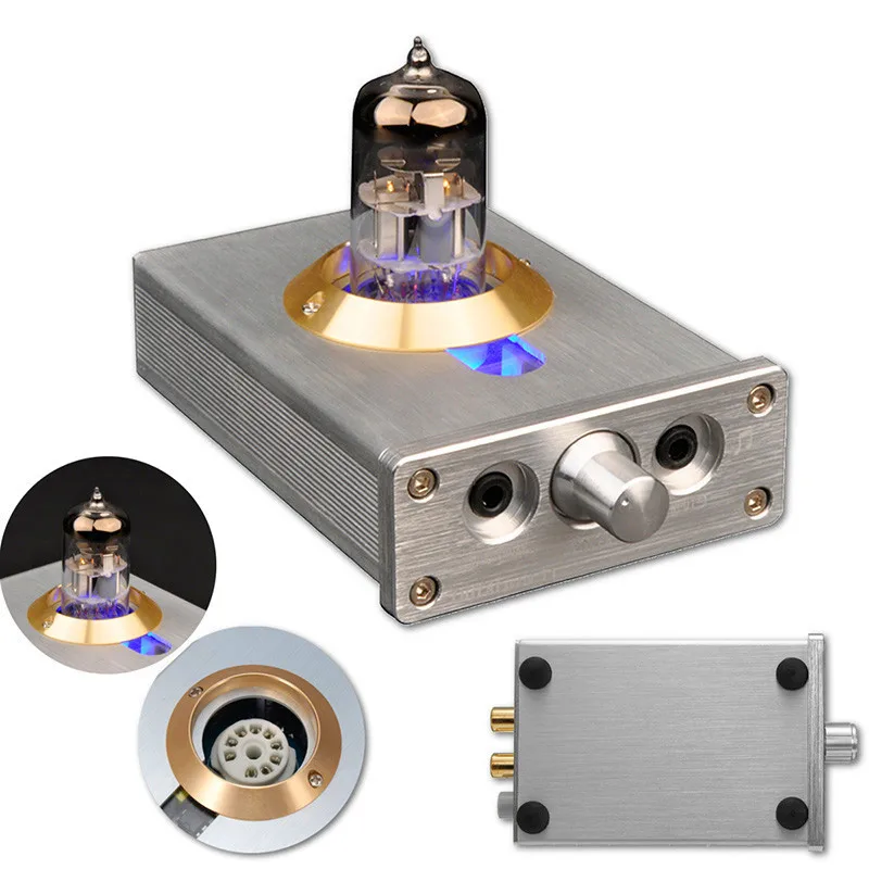 Full Balance DIY HIFI Headphones Amplifier Fever Level Valve with LED Light Stereo Audio Tube for Computer Lossless Player Full Balance DIY HIFI Headphones Amplifier Fever Level Valve with LED Light Stereo Audio Tube for Computer Lossless Player