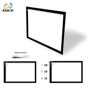 

New A4 LED Tracing Boards Ultra Thin Light Pads Professional Animation Tracing Light Boxes LED Light Pad Panels