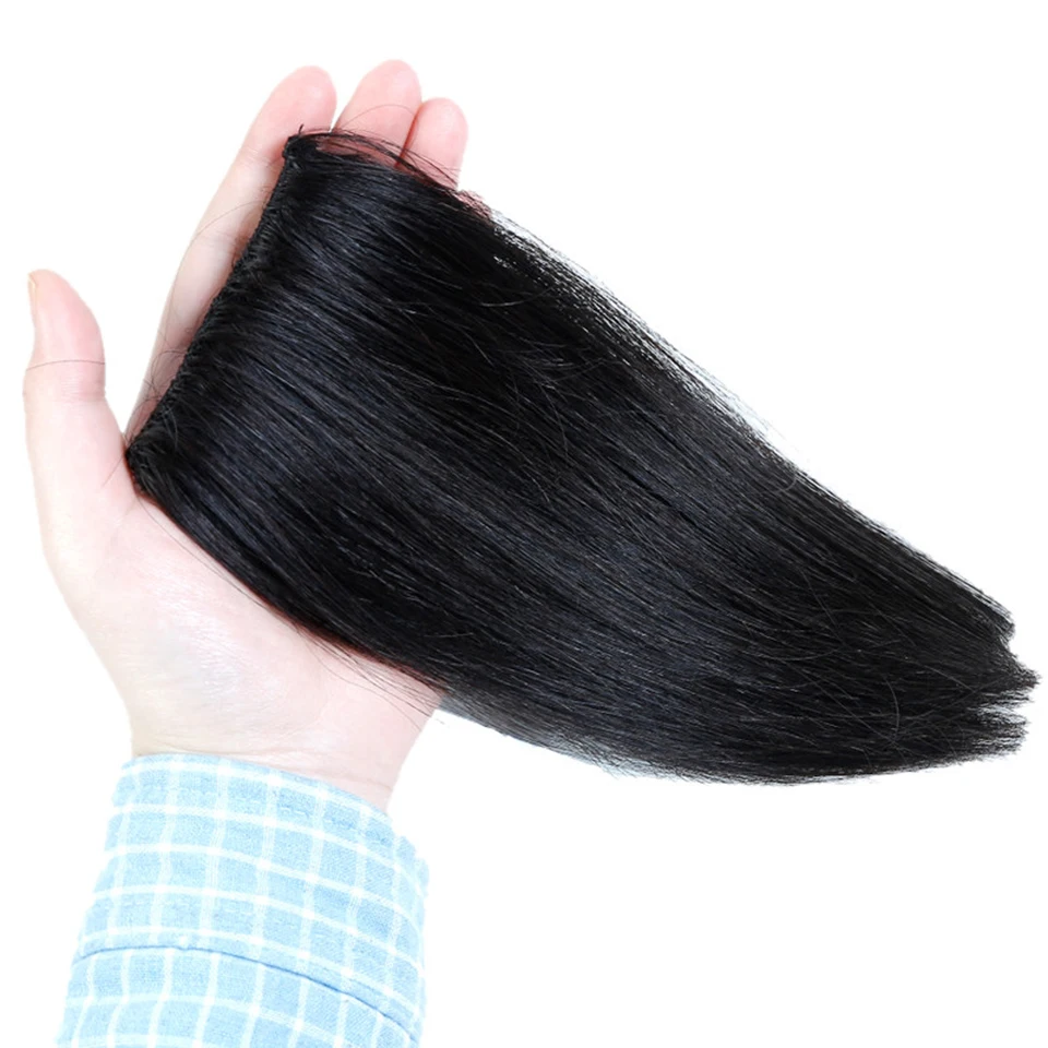 

AOSIWIG Pad Hair Pieces Clip in Hair Extension hairpieces High Temperature Silk Material High Temperature Synthetic Wig