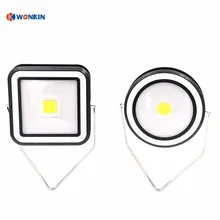 Мини перезаряжаемый светодиодный портативный фонарь со светодиодным фонариком на солнечной батарее USB зарядка COB источник света рабочий складной крюк вешалка свет