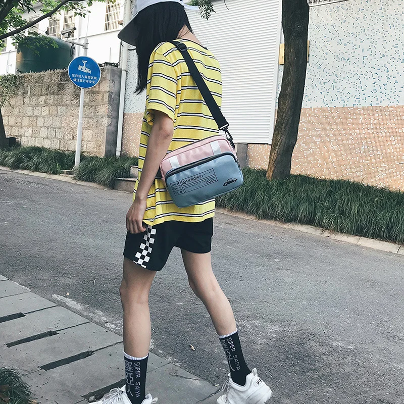 Menghuo High Quality Small Ladies Messenger Bags Leather Shoulder Bag Women Crossbody Bag for Girl Brand Women Handbags Panelled (45)