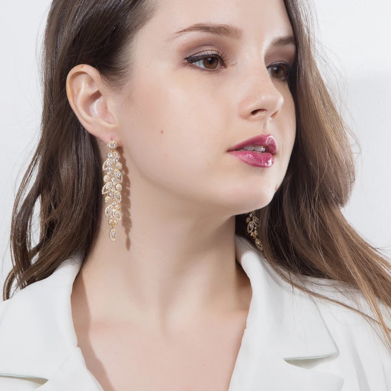 Gold Drop Earrings