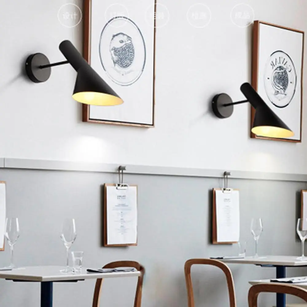 

AC 85-265V E27 Bedside Wall Lamp Modern LED Light Simple Style Illumination Decor For Bar Bedroom