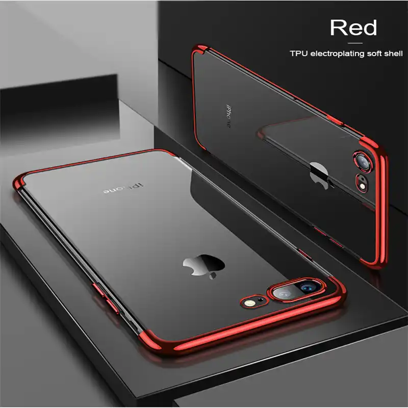 Uvr Silicon Clear Soft Case For Iphone X Xr Xsmas Iphone 6s 6 S 6plus 6splus Iphone 7 8 7plus 8plus Slim Cell Phone Cover Casing Phone Case Covers Aliexpress