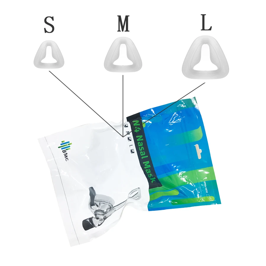 DOCTODDD NM4 носовая маска SML 3 размера сочетается со всеми размерами лица W/головной убор CPAP и авто сипап apap маска сна Храп апноэ